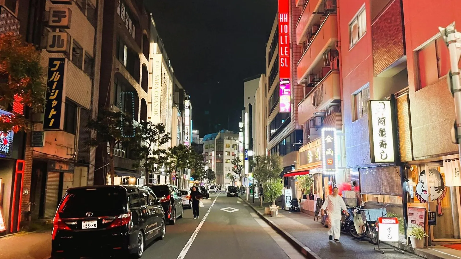 Hills Hotel Gotanda location